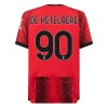 Camiseta de fútbol AC Milan De Ketelaere 90 Primera Equipación 23-24 - Hombre